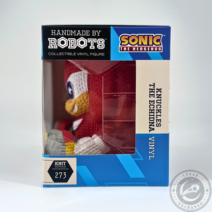 Sonic the Hedgehog Knuckles #273 Knit Series Vinyl Figure by Handmade by Robots