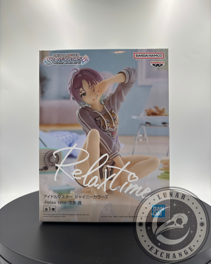 The Idolm@ster: Shiny Colors – Relax Time – Toru Asakura Non‑Scale Figure – Banpresto