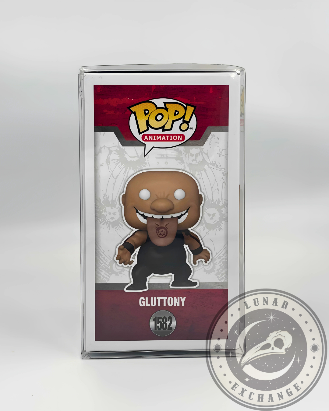 Fullmetal Alchemist: Brotherhood – Gluttony Funko Pop! Vinyl Figure #1582 (Entertainment Earth Exclusive) – Includes Protector