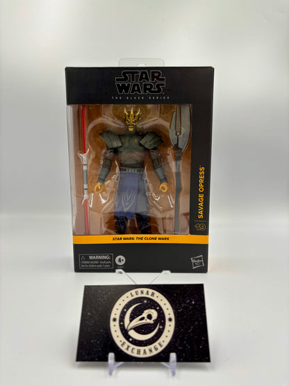 Star Wars The Black Series Savage Opress Deluxe 6-Inch Action Figure – Hasbro