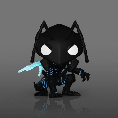 Beru Solo Leveling Funko Pop! rendered against a dark background to emphasize glow-in-the-dark features.