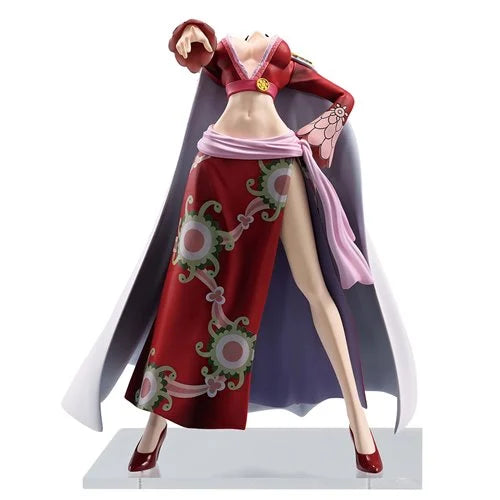 One Piece Boa Hancock Another Version Memory of Heroines Masterlise Ichibansho Statue in an elegant pose.