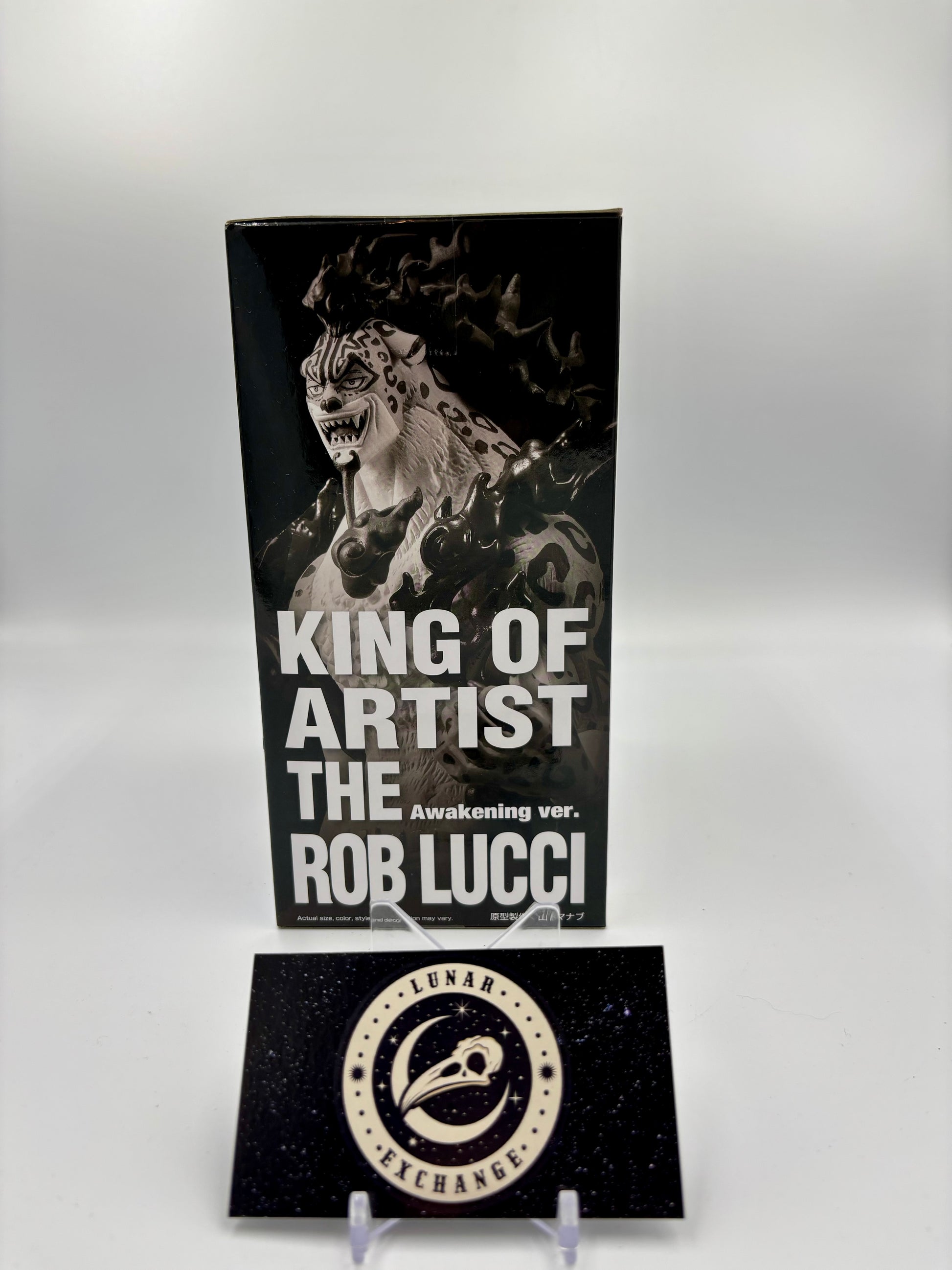 Box packaging of Rob Lucci Awakening Ver. figure
