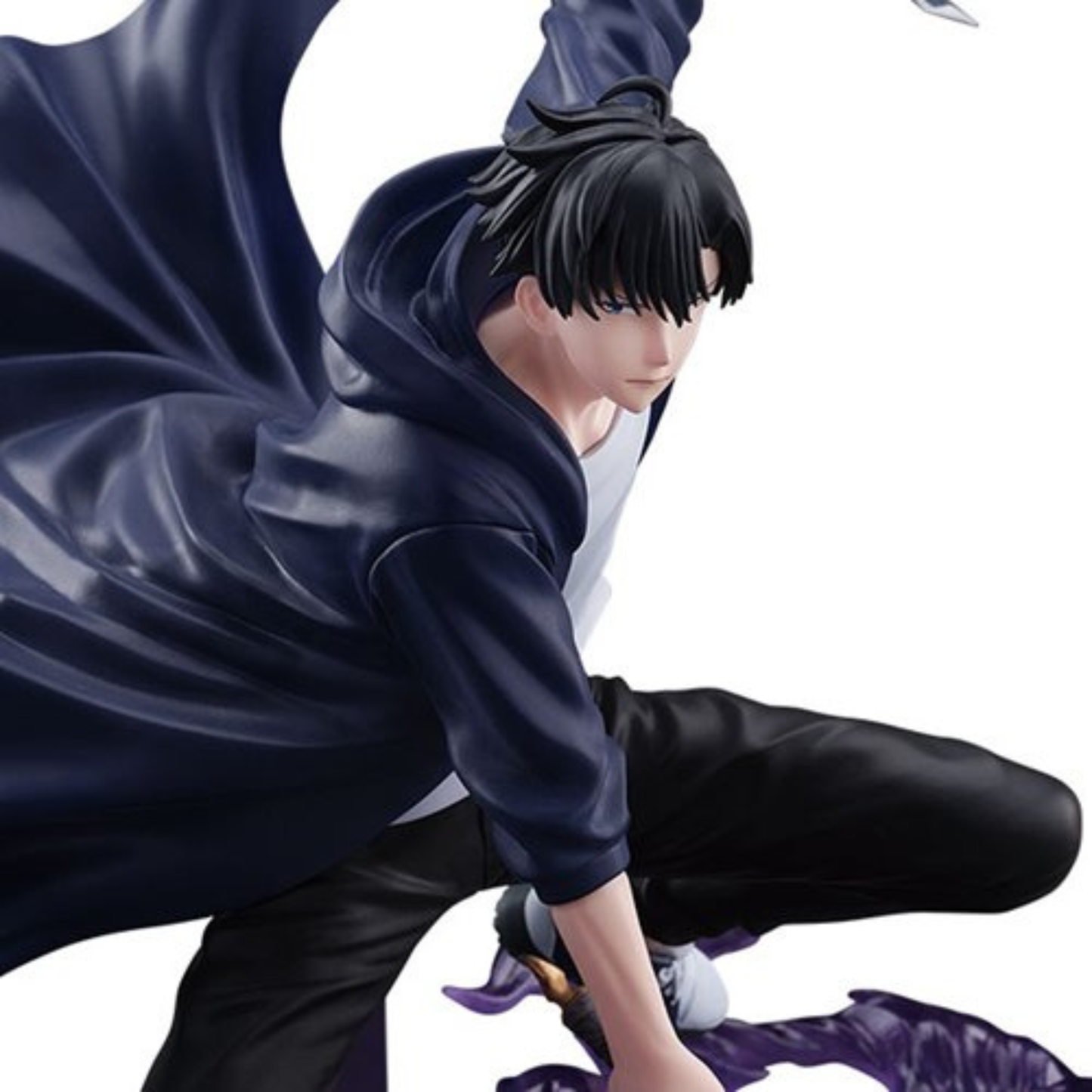     Sung Jinwoo action pose anime collectible close-up
