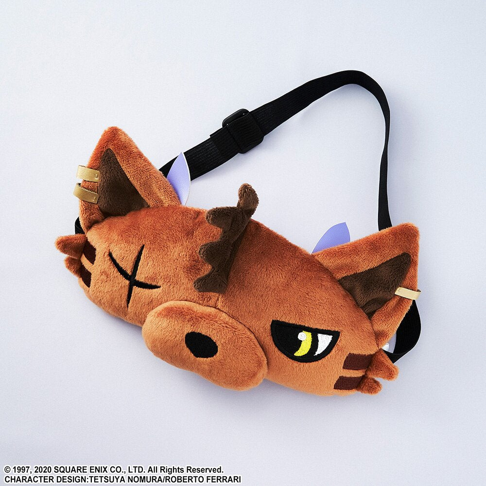 Side profile highlighting the plush ears and adjustable strap.