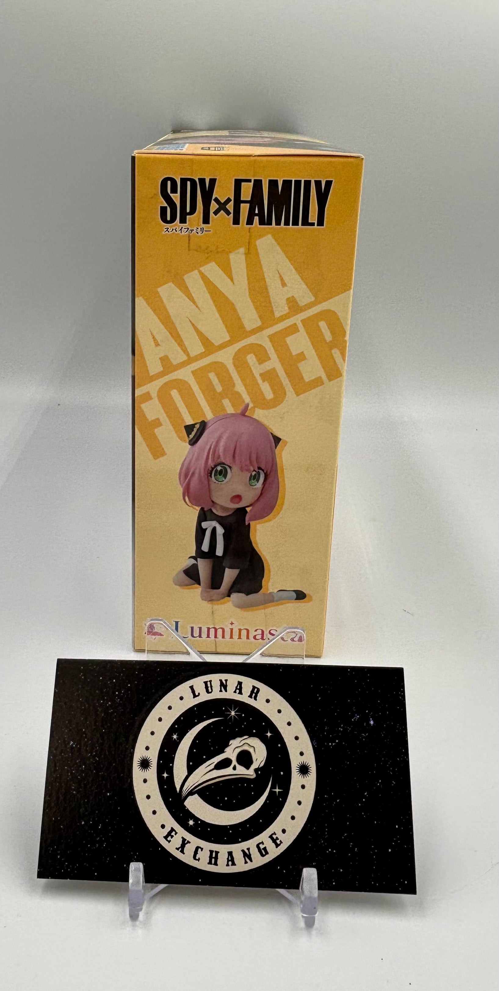 Packaging of the Luminasta Anya Forger: Pretend Play Ver. Figure by SEGA.
