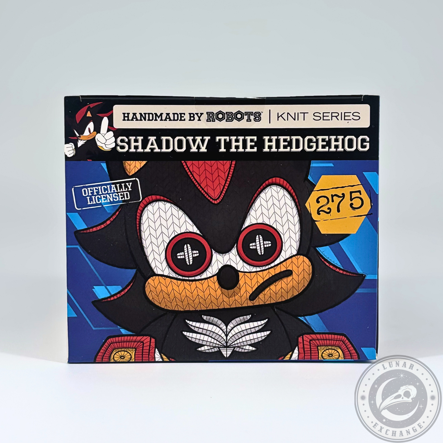 Sonic the Hedgehog Shadow #275 Knit Series Vinyl Figure by Handmade by Robots