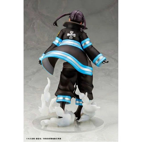 Rear view showcasing the smoke-effect base