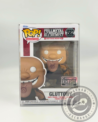 Fullmetal Alchemist: Brotherhood – Gluttony Funko Pop! Vinyl Figure #1582 (Entertainment Earth Exclusive) – Includes Protector