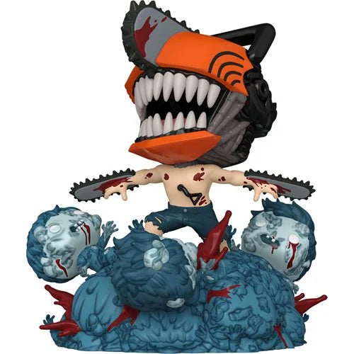 Front view of Chainsaw Man Deluxe Funko Pop! #1768