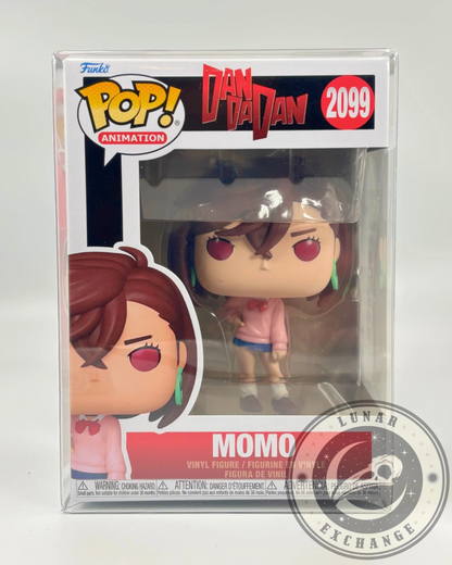 Funko POP! Animation Dandadan Momo #2099 – Vinyl Figure + Protector (New)