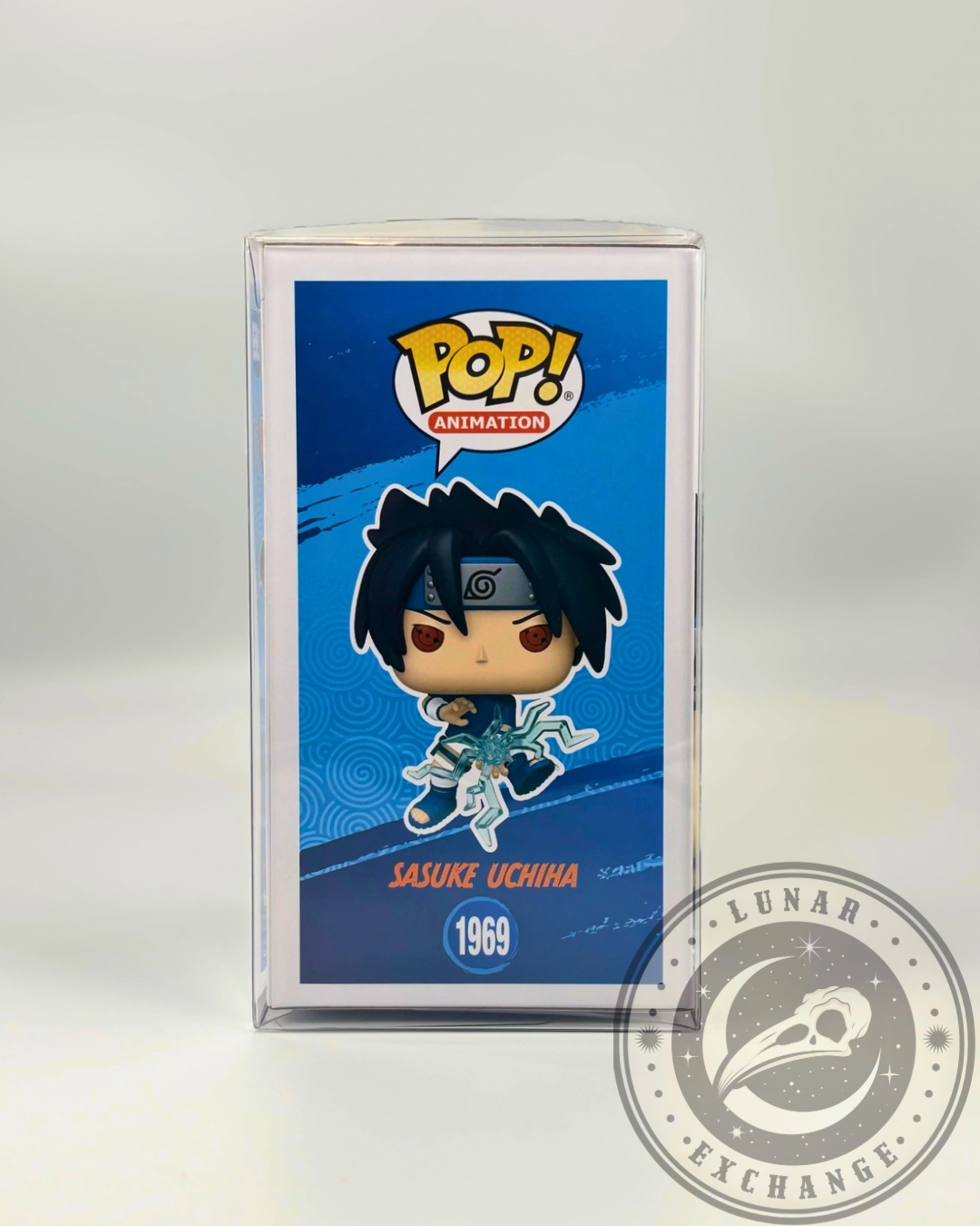 Naruto Sasuke Uchiha (Chidori) Glow-in-the-Dark Funko Pop! #1969 – EE Exclusive (With Protector)
