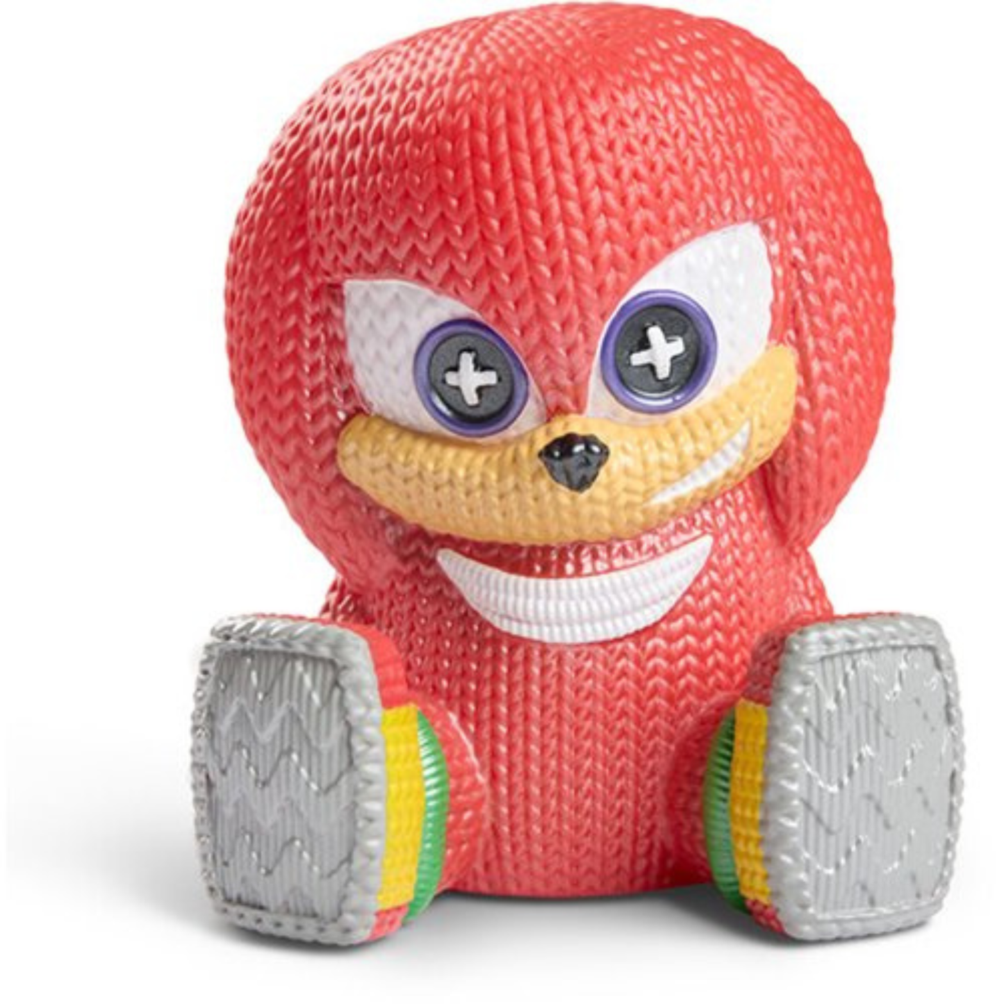 Sonic the Hedgehog Knuckles #273 Knit Series Vinyl Figure by Handmade by Robots