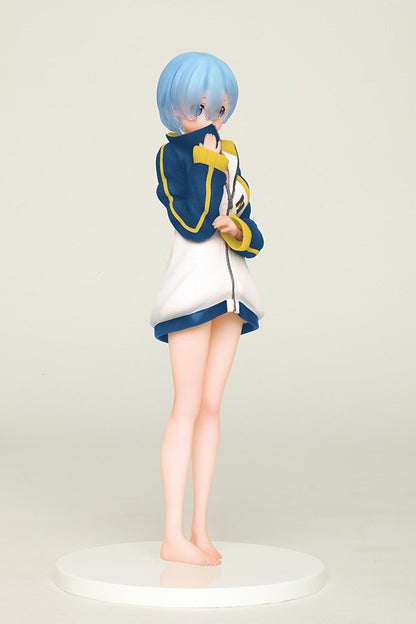 Side profile showcasing Rem’s pose and jersey details.