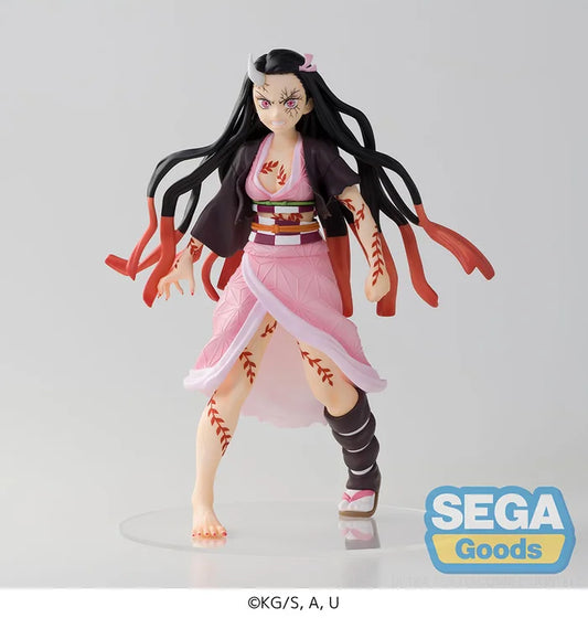 Nezuko Kamado Demon Form Advancing Ver. Figurizm figure by SEGA in action pose.