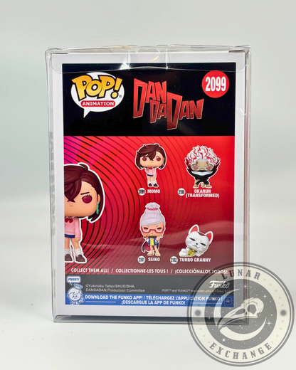 Funko POP! Animation Dandadan Momo #2099 – Vinyl Figure + Protector (New)