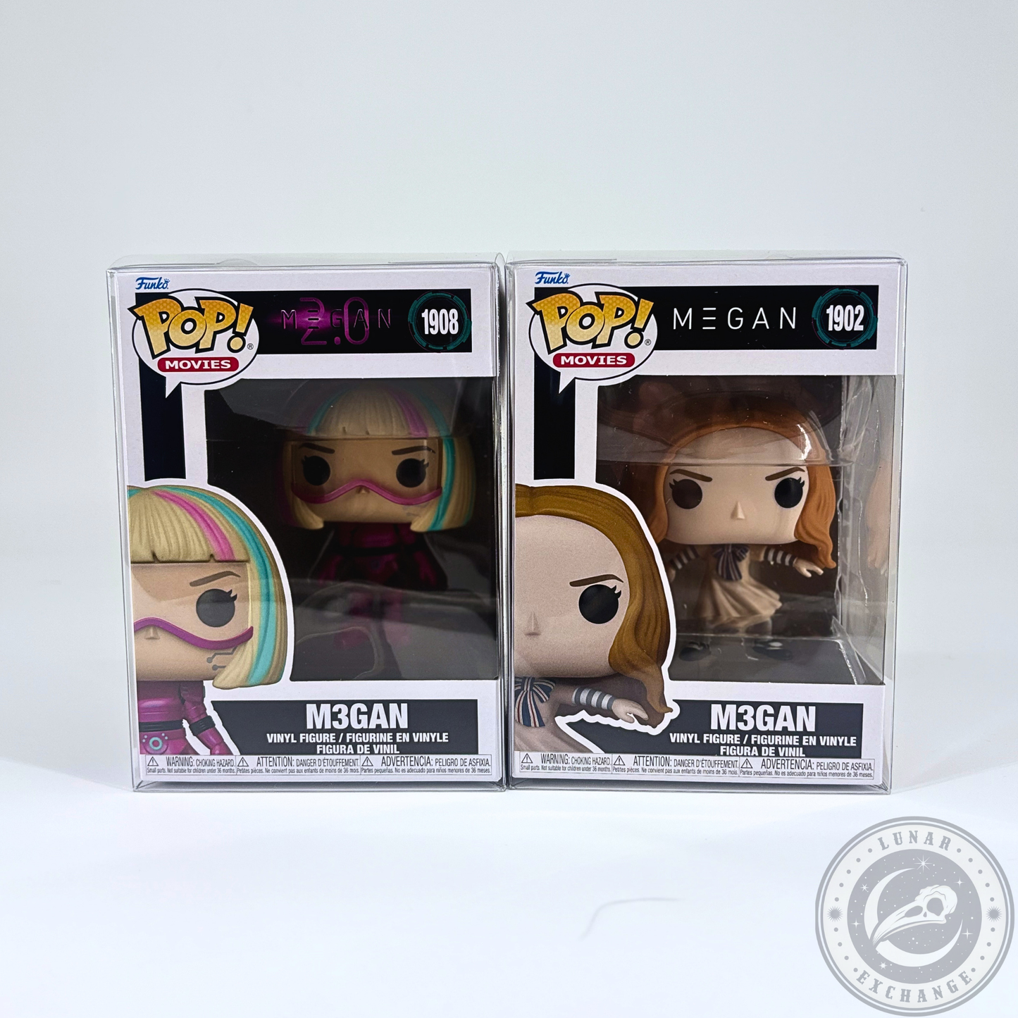 Funko Pop! Movies M3GAN Bundle – M3GAN #1902 & M3GAN 2.0 #1908