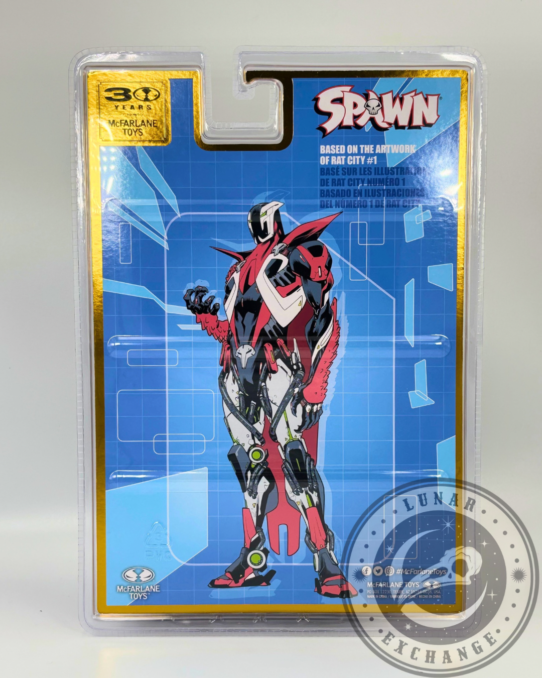 McFarlane Toys Spawn Wave 8 – The Deviant Spawn (Rat City) 7″ Action Figure – 30th Anniversary Edition