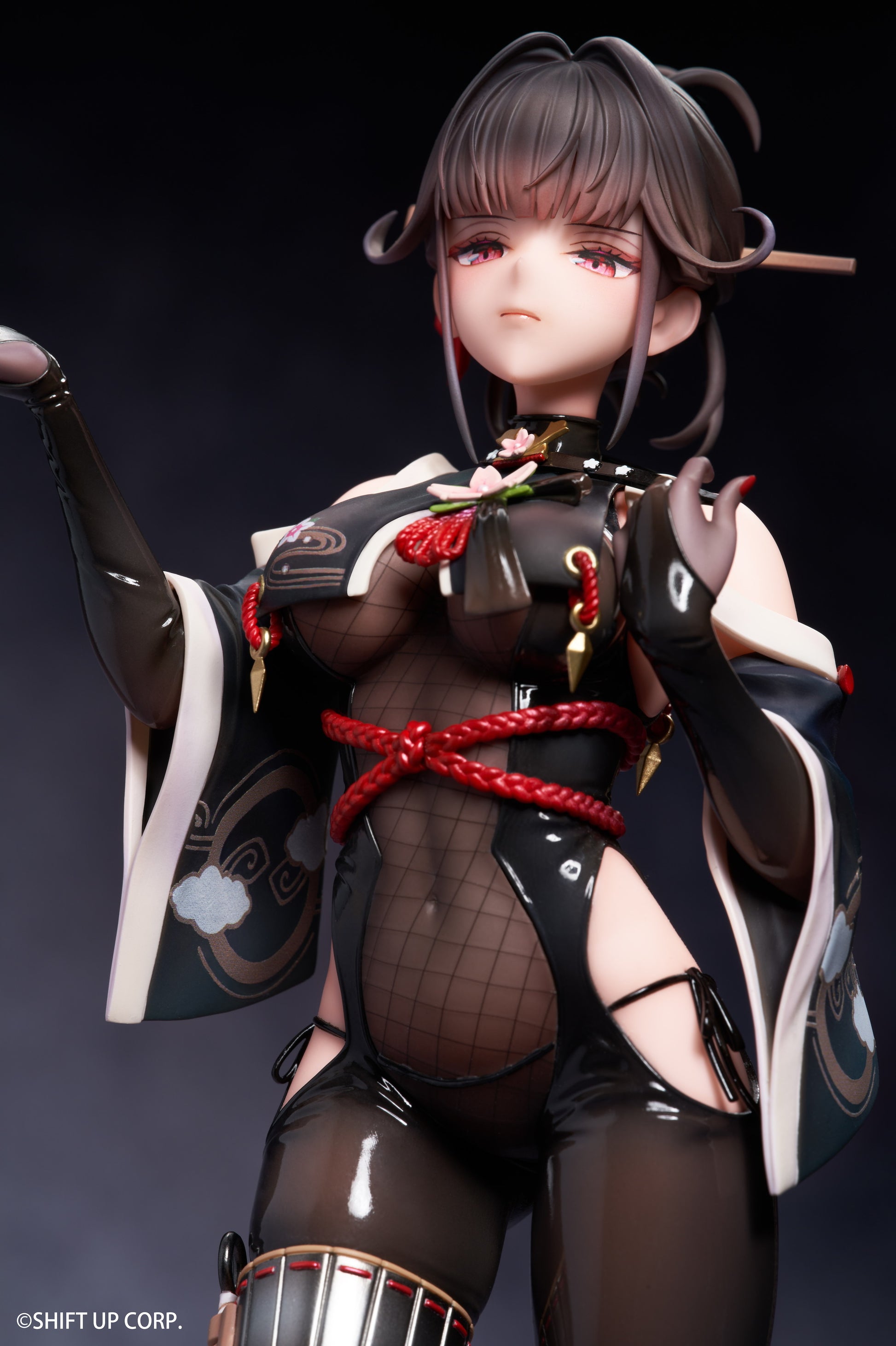 Close-up highlighting Sakura’s serene expression.