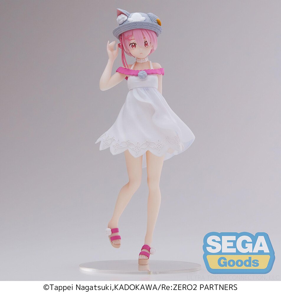Front view of Luminasta Ram: Nyatsu Day Ver. figure by SEGA.