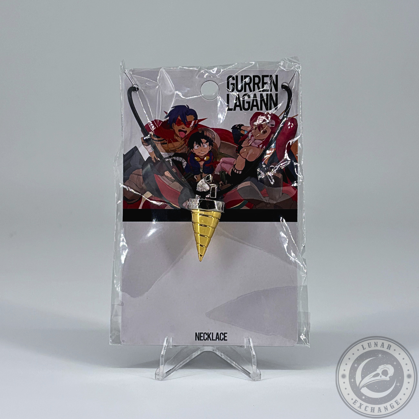 Gurren Lagann Core Drill Necklace by Great Eastern Entertainment – Official Anime Pendant