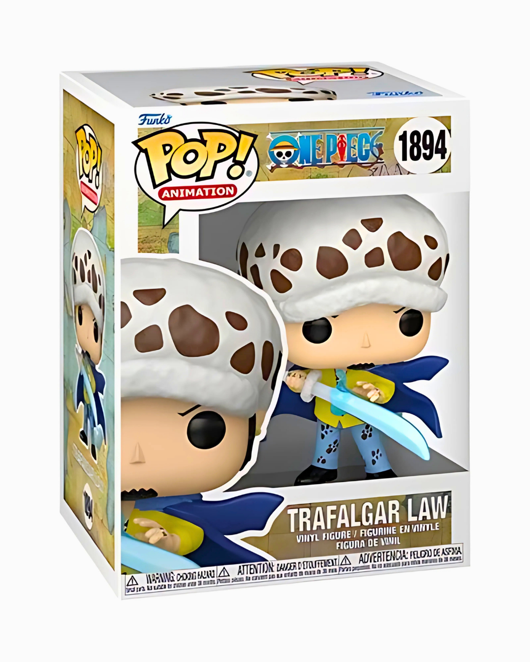 One Piece Trafalgar Law (Anesthesia) Funko Pop! #1894 – With Protector / Animation Edition