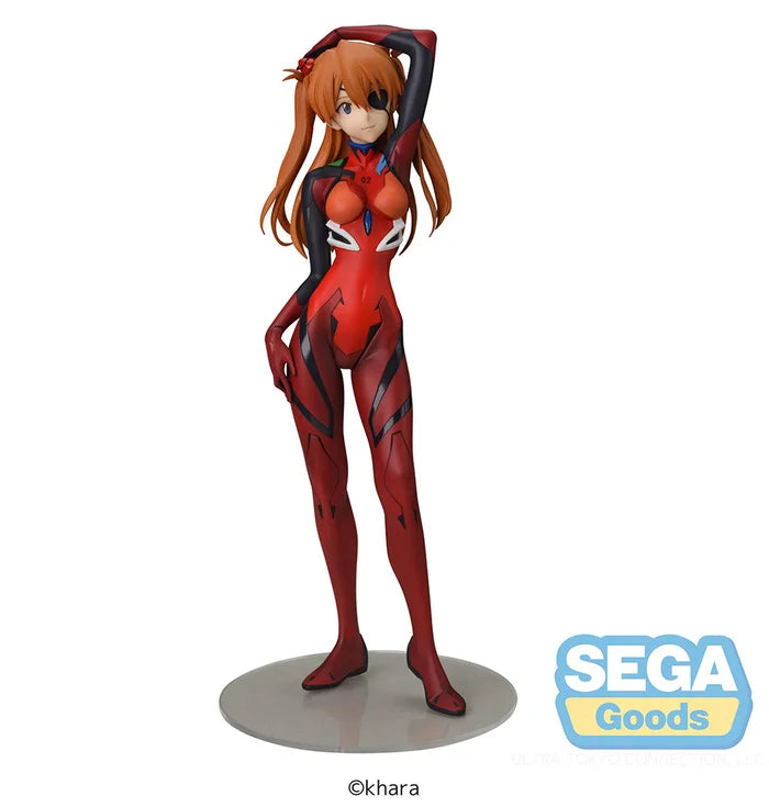 Evangelion 3.0+1.0 Asuka Shikinami Langley Super Premium Figure by SEGA.