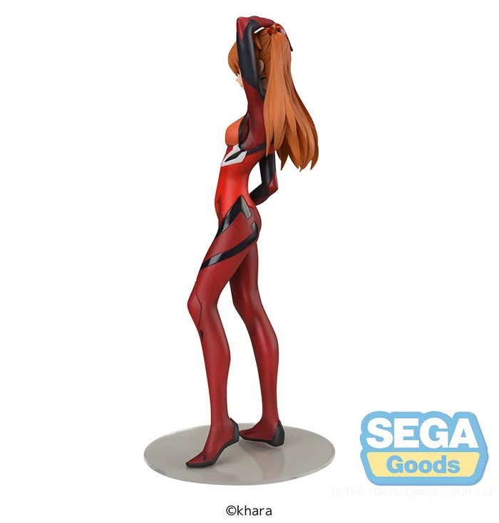 Side view of Asuka SPM Ver. 2 figure highlighting pose and details.