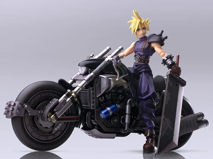 Final Fantasy VII Cloud Strife & Hardy-Daytona BRING ARTS Action Figure – Square Enix
