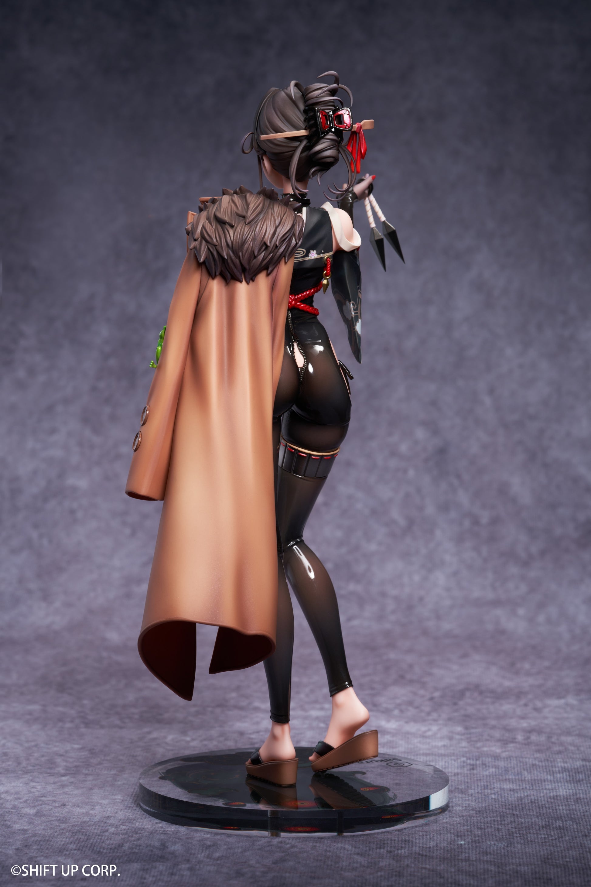 Side angle showcasing Sakura’s dynamic pose and outfit details.