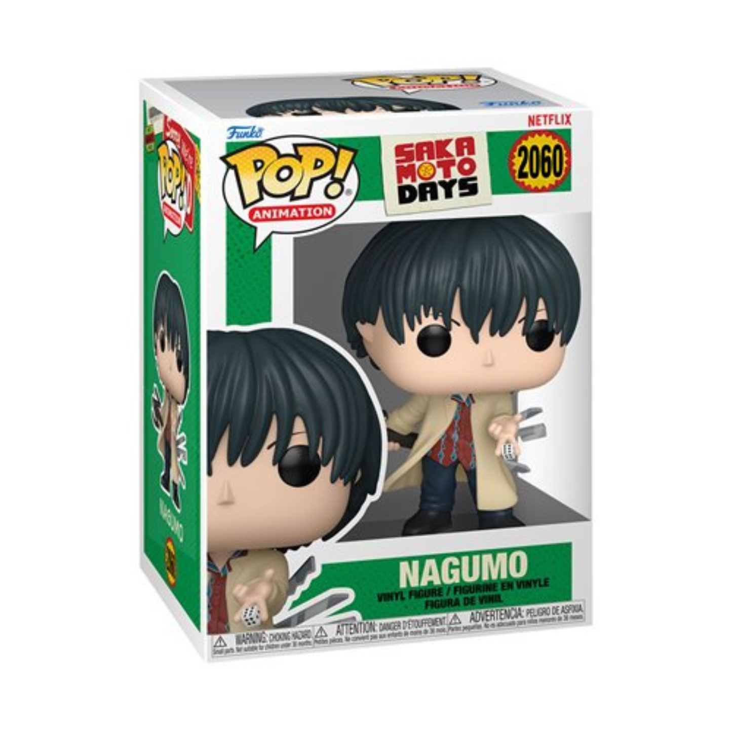 Sakamoto Days Nagumo Pop! Animation #2060 by Funko