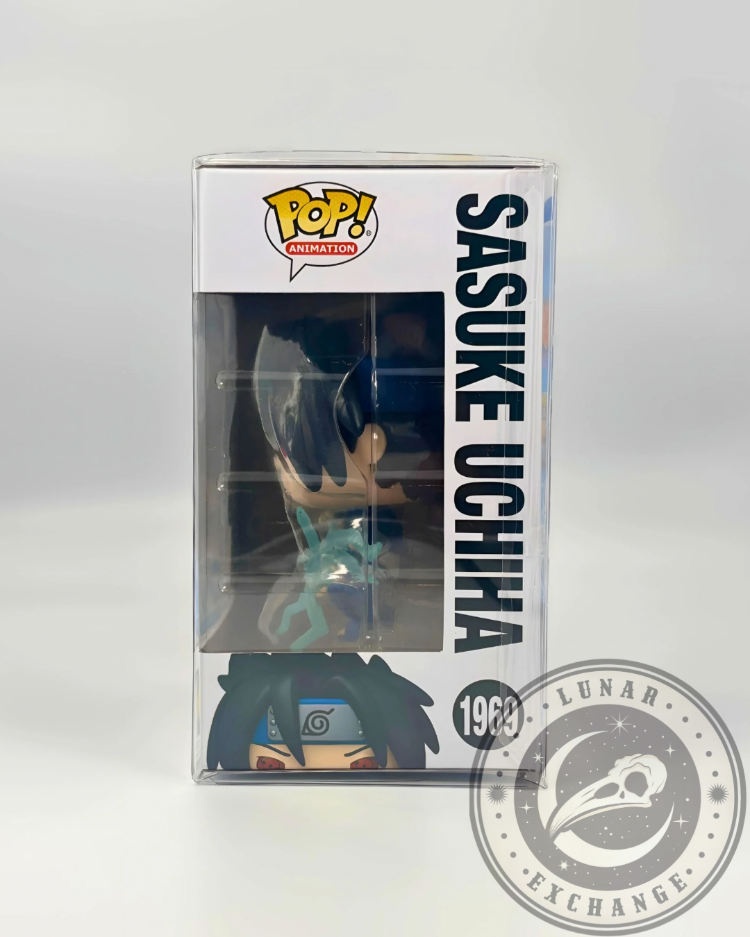 Naruto Sasuke Uchiha (Chidori) Glow-in-the-Dark Funko Pop! #1969 – EE Exclusive (With Protector)