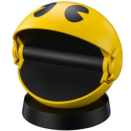 Pac-Man Waka Waka Proplica Replica figure on its display stand.
