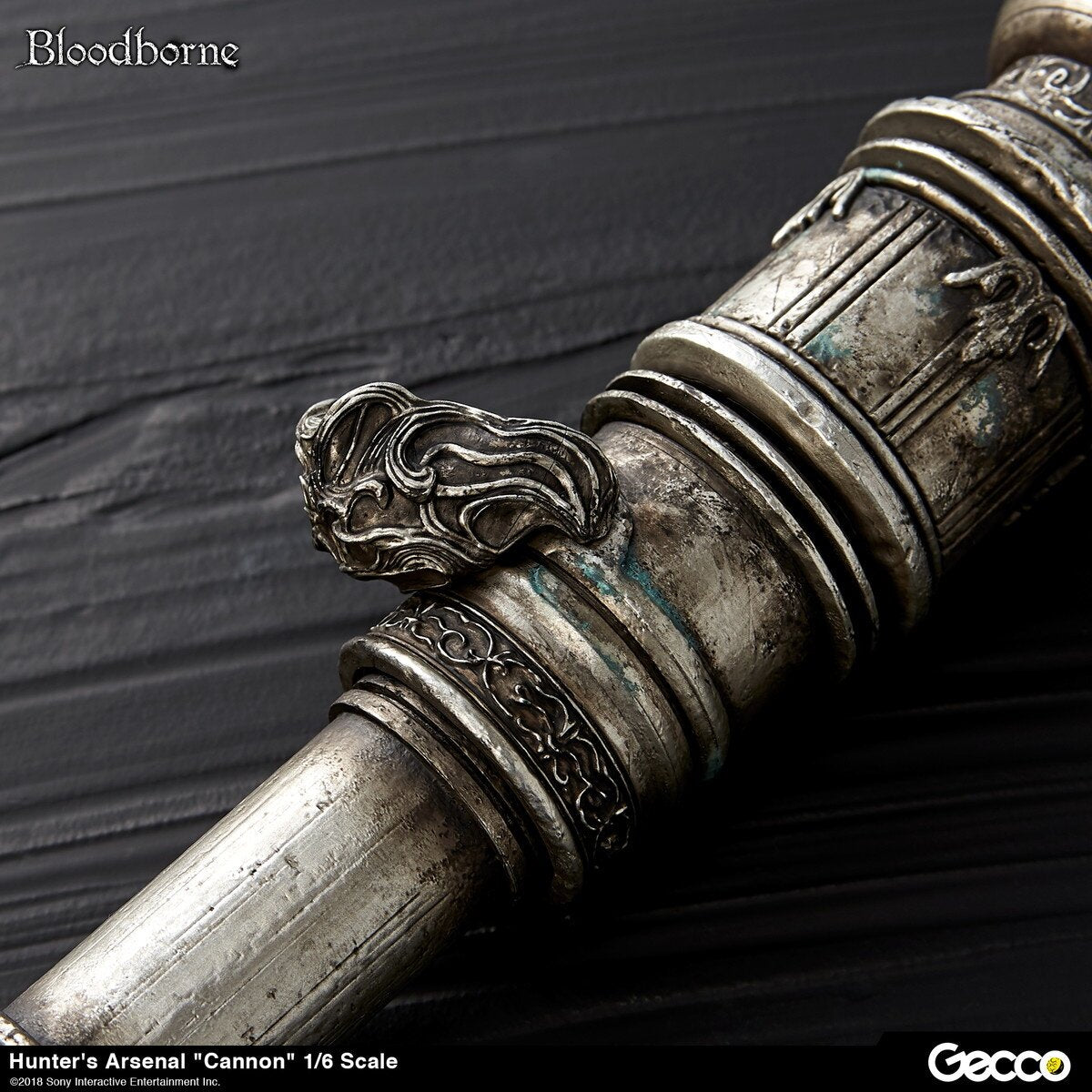 Close-up of Hunter’s Arsenal Cannon replica, highlighting game-accurate craftsmanship.