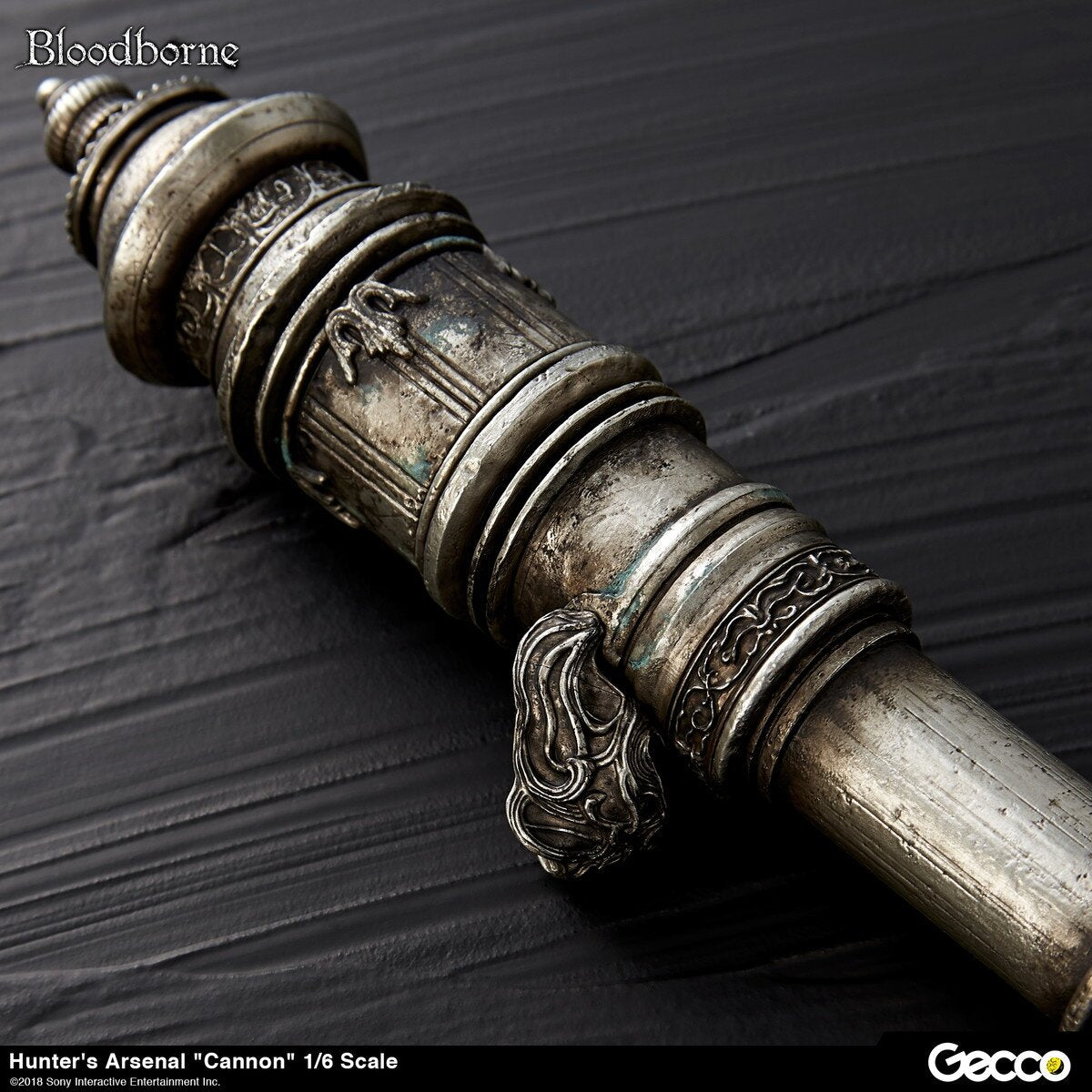 Close-up of Hunter’s Arsenal Cannon replica, highlighting game-accurate craftsmanship.