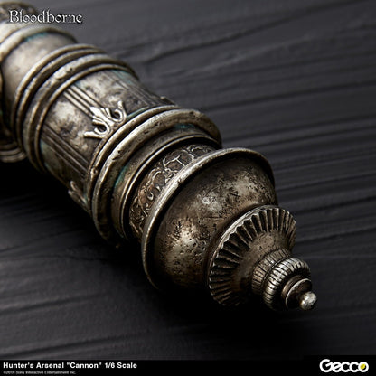 Close-up of Hunter’s Arsenal Cannon replica, highlighting game-accurate craftsmanship.