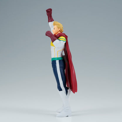 Side profile highlighting the figure’s dynamic pose.