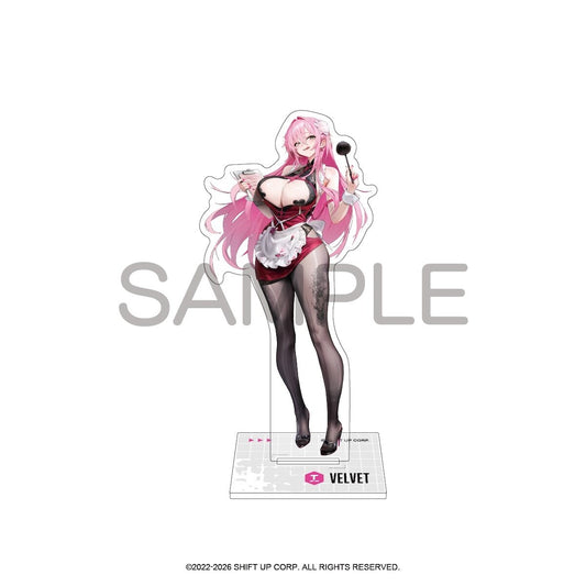 NIKKE Goddess of Victory Velvet Acrylic Stand Algernon Product Japan Official