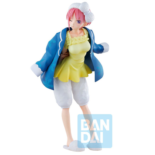 Front view of Ichibansho Ichika Nakano (Loungewear Ver.) figure by Bandai Spirits
