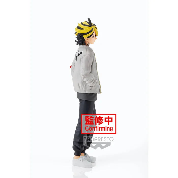 Side view showcasing Kazutora’s dynamic pose and detailed attire.