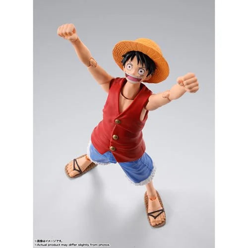One Piece Monkey D. Luffy Romance Dawn S.H.Figuarts Action Figure – Bandai Tamashii Nations