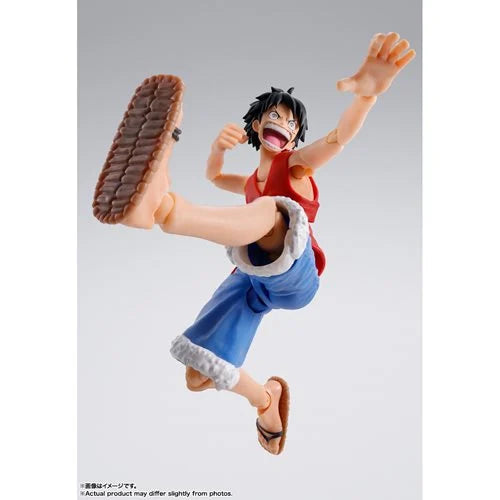 One Piece Monkey D. Luffy Romance Dawn S.H.Figuarts Action Figure – Bandai Tamashii Nations