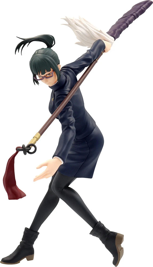 Full-body view of Maki Zenin non-scale figure by Taito.