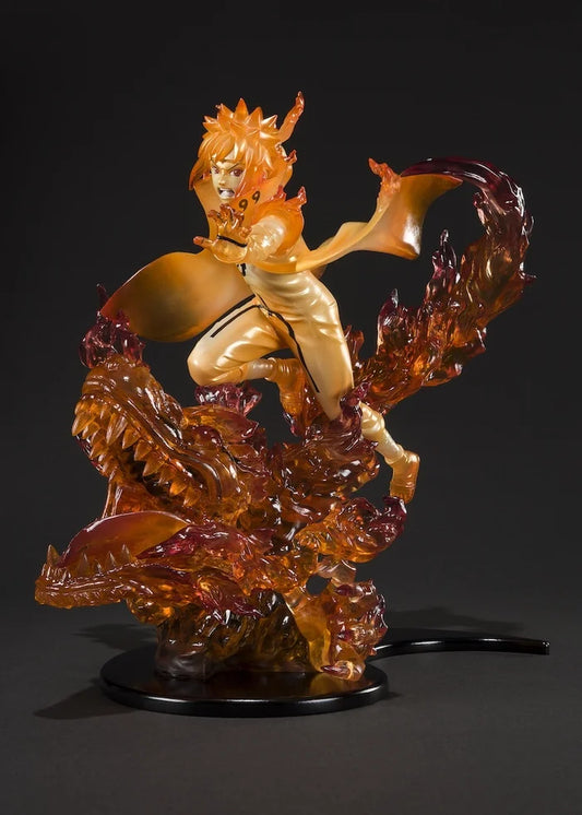 Figuarts Zero Minato Namikaze in Kurama Chakra Mode with base.