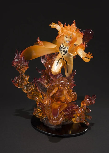 Close-up of Minato’s Kurama effect and chakra trail.