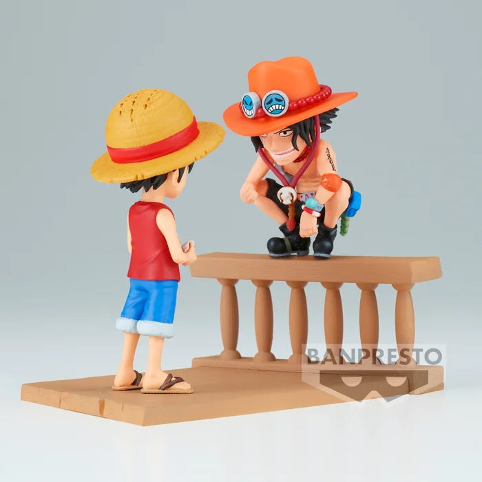 Side view of WCF Log Stories figure highlighting posture and scale.