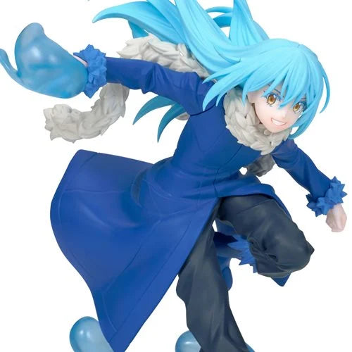 Close-up of Rimuru Tempest Effectreme statue highlighting energy effects and vibrant paintwork.