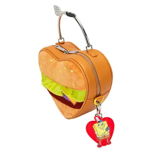 SpongeBob SquarePants Heart Krabby Patty bag in its original packaging.