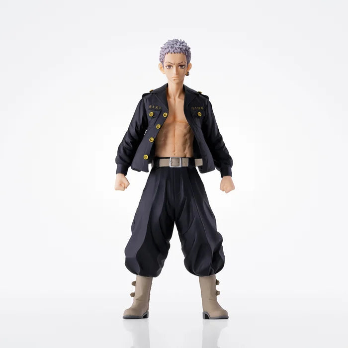 Full-body view of Takashi Mitsuya Ver.B non-scale figure by Banpresto.