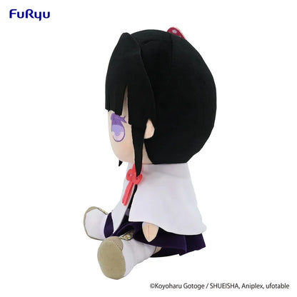 Side view of 9.8-inch FuRyu Kanao Tsuyuri plush toy.
